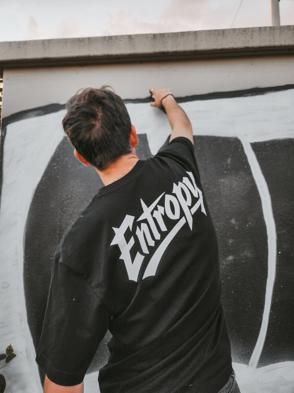 ENTROPY Simple Black Tee — Founders Edition