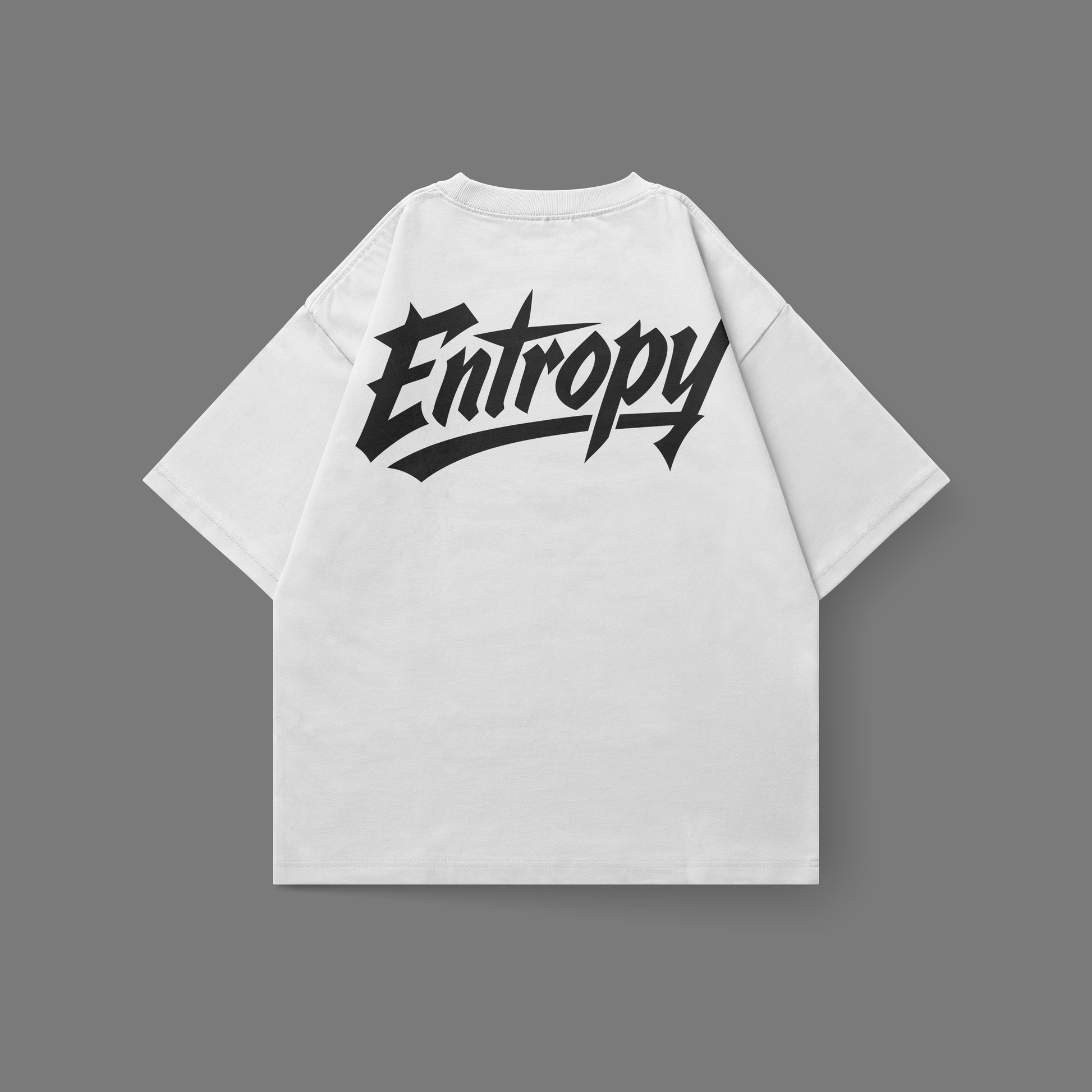 ENTROPY Simple White Tee — Founders Edition