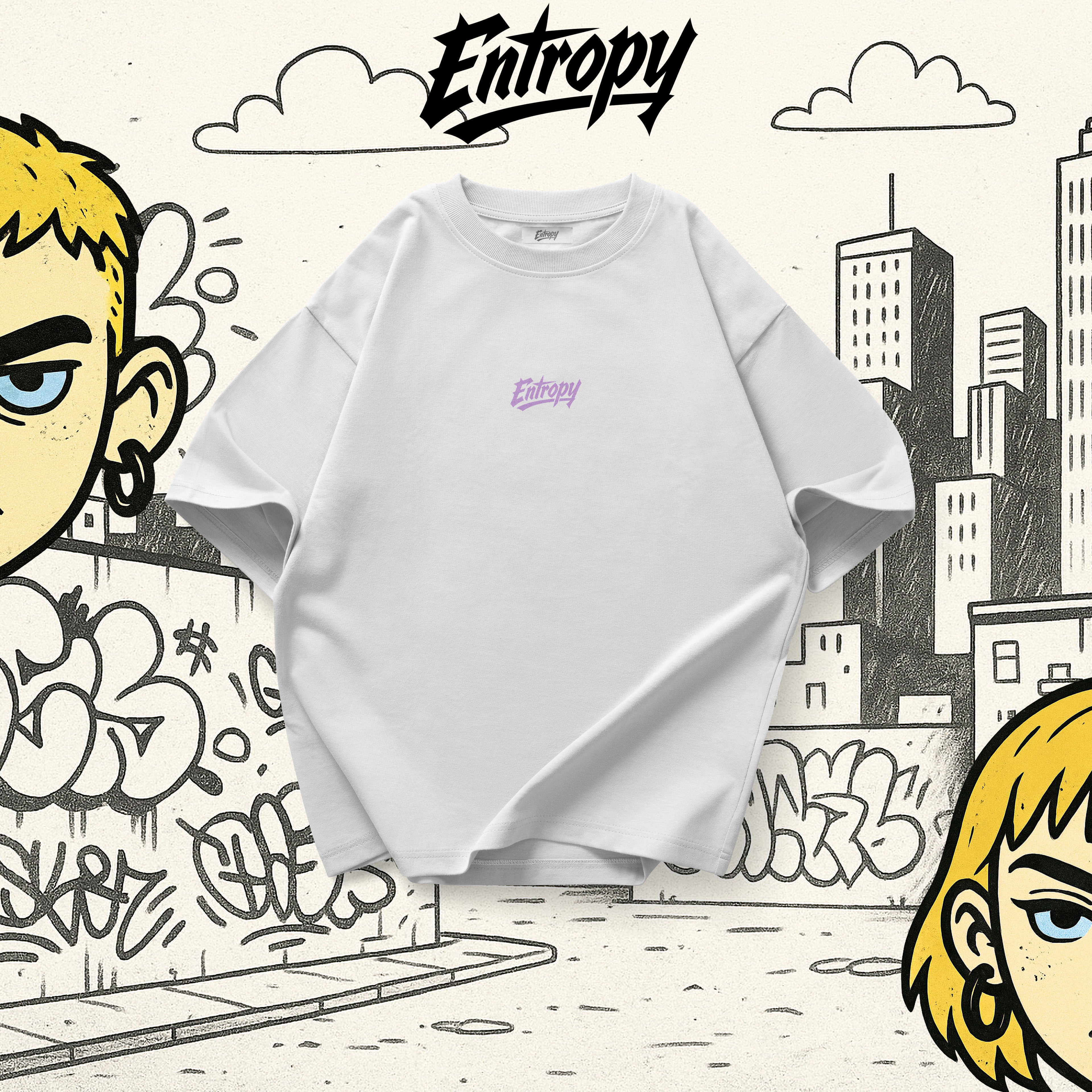 Street Buddy Violet Face Tee